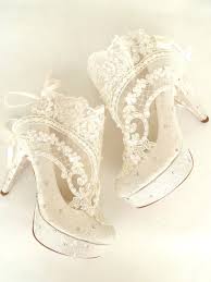 Something Blue Lace Bridal Boots With Rhinestones Bridal Boots Wedding Shoes Lace Ivory Bridal Shoes