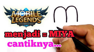 In this post we are sharing mobile legends tier list jan 2021 season 19. Cantik Cara Menggambar Huruf M Menjadi Miya Mobile Legend How To Draw Miya Mobile Legend Youtube