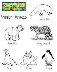 Sheets for preschoolers cover asian and african animals for their first geography lessons, while bible scenes of noah's ark and the nativity animals are ideal free activities for sunday school. Winter Animal Free Printable Coloring Page With Lots Of Cute Winter Animals Junglejim Bear Coloring Pages Animal Coloring Pages Free Printable Coloring Pages
