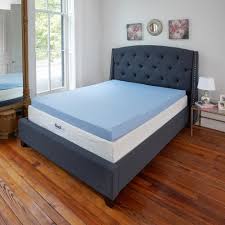 Sleep Options Classic 3 In Twin Xl Gel Memory Foam Mattress Topper 255003 4020 The Home Depot Memory Foam Mattress Topper Waterproof Mattress Pad Mattress