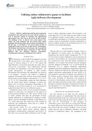 Now, when most companies have gone remote, there's an even greater need for strong interaction during virtual meetings. Pdf Utilizing Online Collaborative Games To Facilitate Agile Software Development