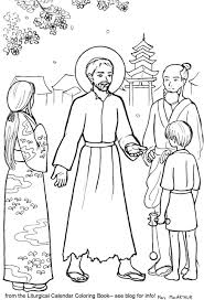 Sketches And Subcreations St Francis Xavier Coloring Page First Of Entire Liturgical Year Coloring Book Coloring Books Coloring Pages Francis Xavier