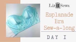 Serging, topstitching, hemming this pattern is designed to get professionally looking garment using a standard sewing machine. Esplanade Bra Sew A Long Day 1 Youtube
