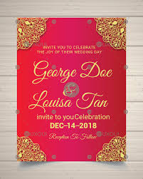 Whether it's a birthday, wedding or just family dinner, the first thing you need to do is to think over the scenario of your special day. 58 Customize Unique Wedding Invitation Card Template Formating By Unique Wedding Invitation Card Template Cards Design Templates