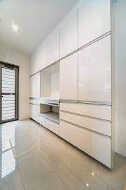 スマートに収納 ラクシーナのカップボードと階段下パントリー設置事例 注文住宅ブログ 大阪京都で注文建築専門の工務店は匠建枚方 カップボード 注文住宅 住宅