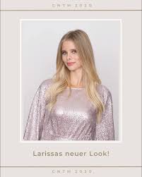 After her victory she also participated in the fourth season of germany's next top model, where she was placed eighth. Germany S Next Topmodel Gntm So Sieht Kandidatin Larissa Nach Dem Umstyling Aus Facebook