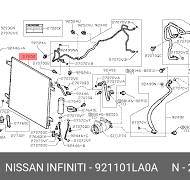 Nissan PATROL 10-19 CONDENSER [2] - 92110-1LA0A | Spare ...