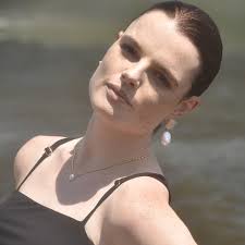 Carlotta 24K Baroque Pearl Drop Earrings (Rose Quartz)