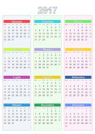 Calendario 2017 By Ilnanny Calendario Con Festivita Italiane On Openclipart Vector Art 10 Things 9 And 10