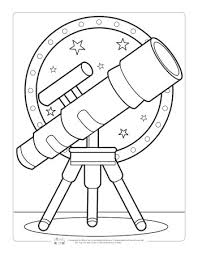 Once the image is saved to your picture file, you can enlarge it and adjust the margins as needed for optimal printed results. Space Coloring Pages For Kids Itsybitsyfun Com