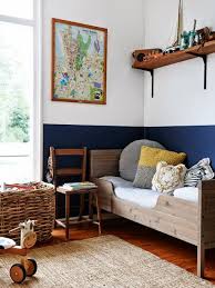 Partial sliding hanging room dividers, a hanging rod with a muslin cotton fabric spread on it to give an idea of seclusion, for instance, can be easily put up and removed within minutes. Two Color Wall Painting Ideas For Beautiful Bedroom Decorating
