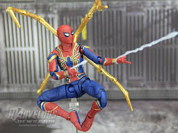 Avengers Infinity War 6 S H Figuarts Iron Spider Figure Video Review Image Gallery Marvel Avengers Iron Spider Marvel Spiderman