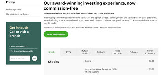 See our rates and fees for details. Does Td Ameritrade Have Fees