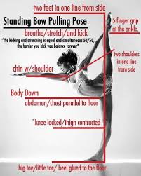 Standing Bow Pose Bikram Yoga Poses Yoga Tips Bikram Yoga