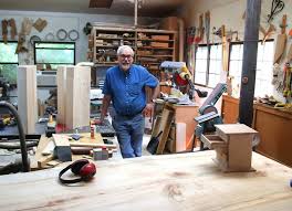 Back To His Roots: Leather worker finds new niche in wood