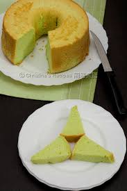 Garden parties & moonlit soirées, classic victoria sponge cake with pale pink buttercream if in doubt, insert a clean knife or wooden skewer into the centre of each sponge; Pandan Chiffon Cake Christine S Recipes Easy Chinese Recipes Delicious Recipes