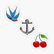 Use your cricut machine to customize and decorate any phone case. Anchor Tattoo Stickers Redbubble