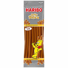 This gum product has a really interesting texture and the flavors are strange, but some really seem to enjoy this product.please rate this product. Haribo Balla Stixx Cola 200g Online Kaufen Im World Of Sweets Shop