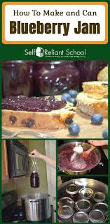 Step By Step Directions For Making Blueberry Jam To Place In Your Food Storage Or Enjoy Today Blueberry Jam Blueberry Jam Recipes Canning Canned Blueberries