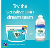 Fairy Non Bio Pods Washing Capsules Sensitive Skin 58 Washes 58 per pack