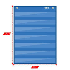 Magnetic Pocket Chart With 10 Dry Erase Cards For Standards