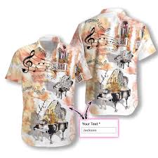 Dolce & gabbana online store, shop on the official store exclusive clothing and accessories for men and women. Beach Shirt Order Personalized Piano The Sound Of Life Hawaiian Aloha Shirts Custom Text V Pinotee Store