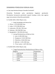 Maybe you would like to learn more about one of these? Dinamika Penduduk Benua Asia Amerika Ero