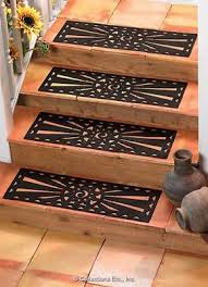 Outdoor staircases are significantly more dangerous than commercial rubber step mats can be larger than your average outdoor stair tread and are primarily used in commercial areas where there is heavy. Sun Outdoor Rubber Stair Treads Stair Treads Southwest Decor Outdoor Stairs