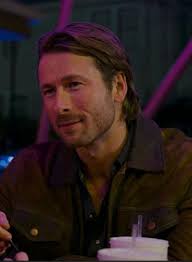 Gary Johnson Hit Man Brown Suede Leather Jacket