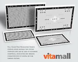 Complete Set Of High Resolution Test Charts For Canon Lens