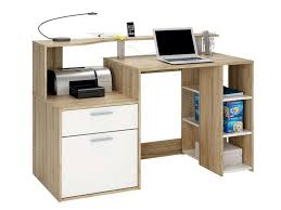 Bureau 1 Porte 1 Tiroir 3 Niches 567135 Meuble Bureau Bureau Multimedia Bureau Avec Tiroir