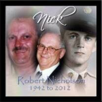 Robert "Nick" Nicholson Obituary