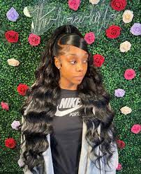 Pin By Chani Williams On S L A Y E D H A I R Hair Ponytail Styles Front Lace Wigs Human Hair Braids For Black Hair