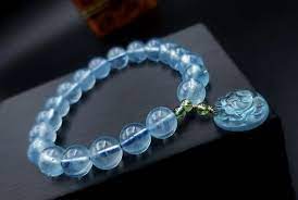 8 8mm natual aquamarine bracelets aquamarine beads bracelet etsy aquamarine bracelet beads aquamarine bracelet beaded bracelets