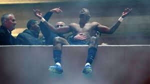 Erling haaland of borussia dortmund celebrates with mahmoud dahoud after scoring their side's first goal during the uefa champions league round of. Neymar And Mbappe Lead Psg In Mocking Haaland Celebration