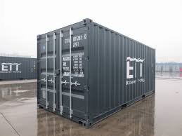 Neuer 20ft Dv Container In Grau Container Hauser
