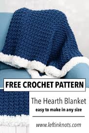 We did not find results for: Crochet Crunch Stitch Blanket With Faux Fur Trim A Free Pattern Left In Knots Crochet Blanket Patterns Bulky Yarn Crochet Crochet