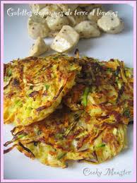 Galettes De Pommes De Terre Courgettes Et Carottes Cooky Monster