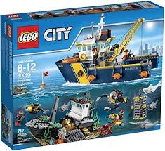 Amazon Com Lego City Deep Sea Explorers 60095 Exploration Vessel Building Kit Kindle Store In 2020 Lego City Lego Sets For Boys Lego Sets