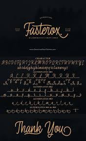 To type a special character, using an alt keyboard sequence: Fasterox Script Lettering Fonts Lettering Alphabet Lettering