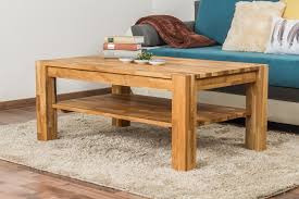 Finden sie hier auch ihren couchtisch aus holz massiv aus eiche oder wildeiche gefertigt hochqualitativ in material & verarbeitung versand kostenfrei kauf auf rechnung möglich. Couchtisch Wooden Nature 124 Eiche Massiv 105 X 65 X 45 Cm B X T X H