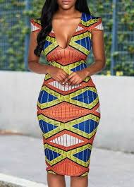Une vraie jeune fille ancienne robe longue de jeune fille en fil. 20 Jolies Modeles De Robes En Pagne Blog Mode Et Lifestyle 24 Silence Brise