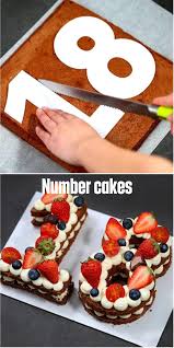 Numbers Cake Cutouts Sets Birthday Baking Number Cakes Cake Shapes