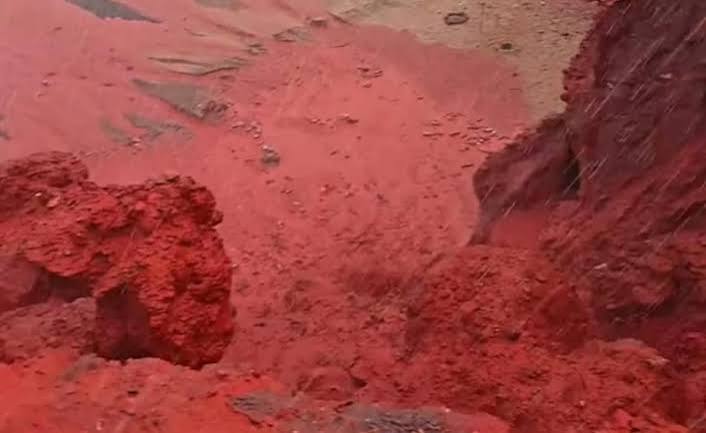 Viral Video Shows "Blood Rain" In Irans Red Beach, Things You Should Know