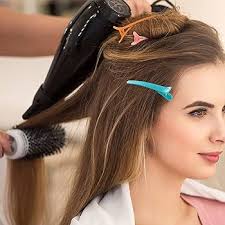 PROUSKY 12 Pieces Hair Sectioning Clips with Pin Tail Comb, Hair Clips  Hairdressing Sectioning for Women Girls, Plastic Sectioning hair clips for  Home Hairdressing Styling Salon Supplies (Multicolor) : Amazon.co.uk: Beauty