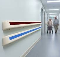 Prima Hot Sale Modern Design Aluminum Hospital Handrail Stable Hung up PVC  Material for Apartment Use
