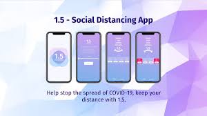 Therefore, the government issued a measure that everyone has to keep. 1point5 Social Distancing App 1point5app Twitter