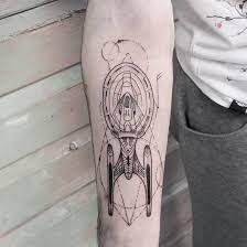 More than 60.000 free tattoos. Star Trek Star Trek Tattoo Tattoos Voyager Tattoo