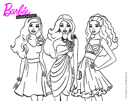 Dibujos Para Colorear De Barbie