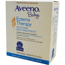 Simply add it to your bath to temporarily help relieve irritation and itching related to rashes, insect bites, eczema, poison ivy, oak and sumac. Eczema Therapy Soothing Bath Treatment Aveeno Baby Australia Eczema Therapy Soothing Bath Treatment Fragrance Free Mega Vitamins